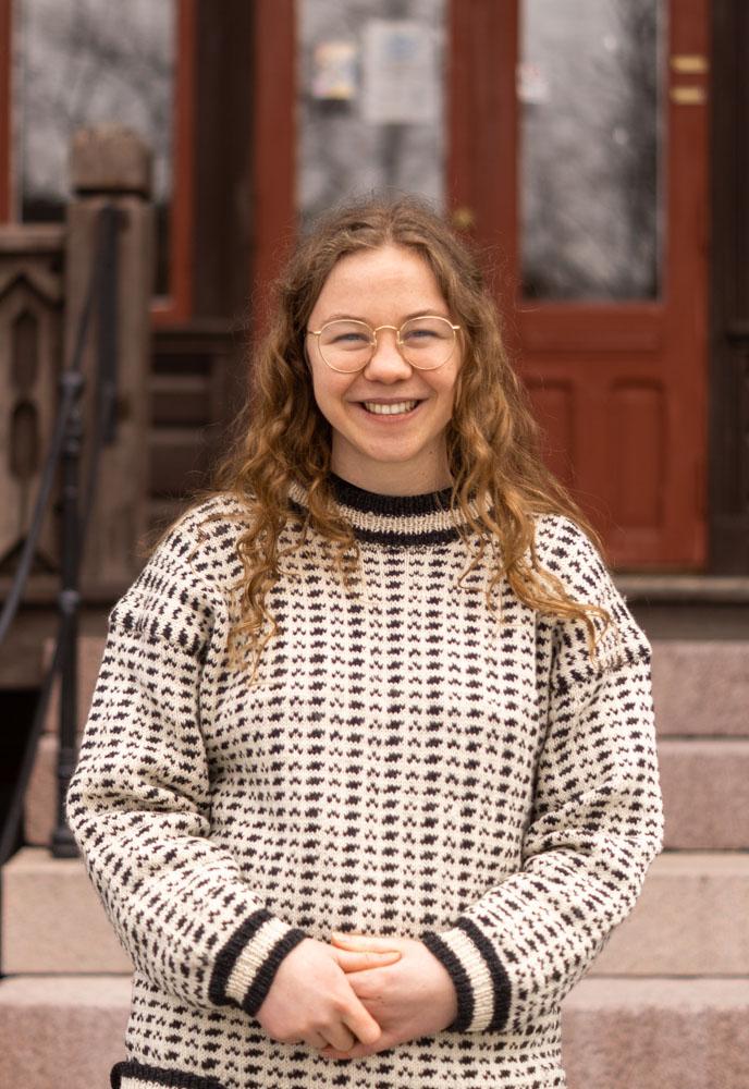 Netsleder ved Studentparlamentet p&aring; UiO ved Villa Vika