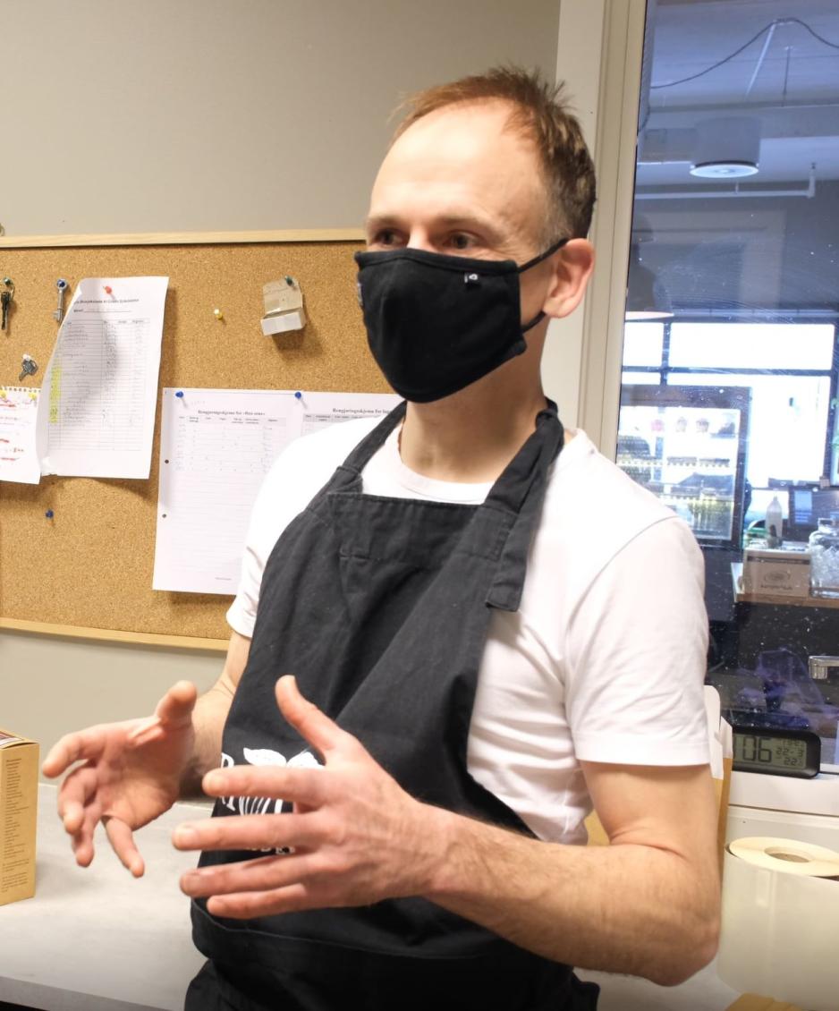 Odd Arild Ringen er daglig leder i &Oslash;kosjokolade og Criollo sjokoladebar.