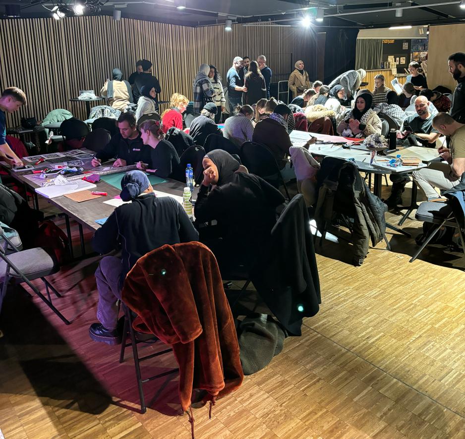 Palkveld p&aring; Melahuset