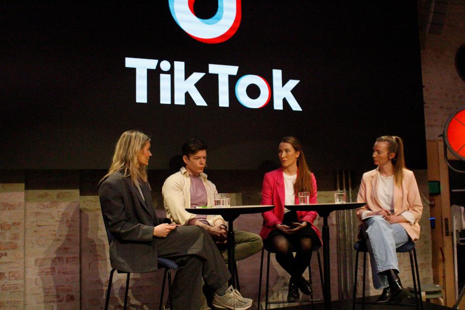 Paneldebatt p&aring; pressenshus om tiktok