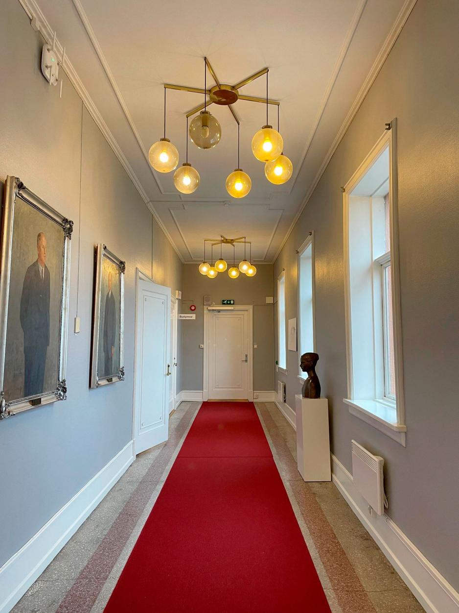 Gang i r&aring;dhuset