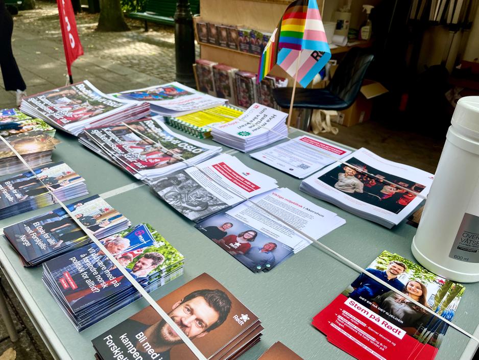 Flygeblad R&oslash;dt Valgbod