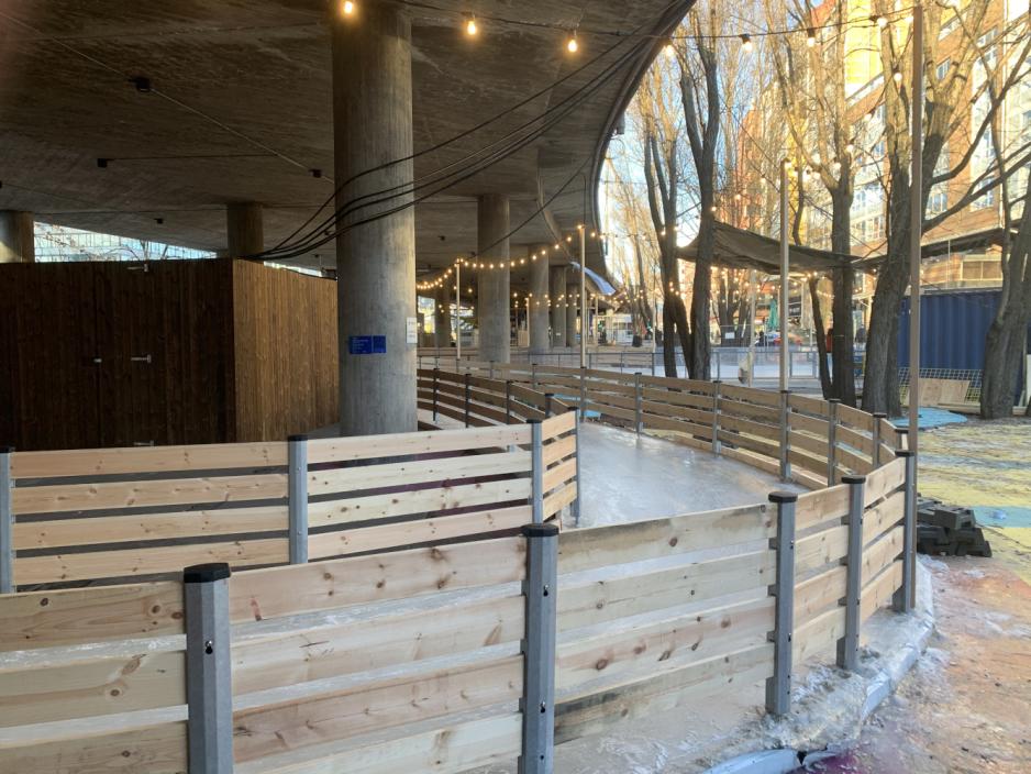 Sk&oslash;ytebane p&aring; Gr&oslash;nland, tom sk&oslash;ytebane, gr&oslash;nland, vinter