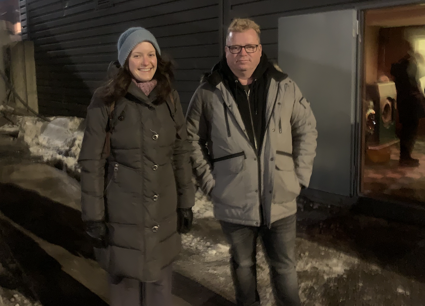 Bilde av Tormod Fuglestad og Sandra Bringsjord Pape