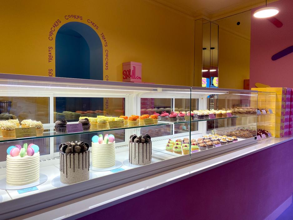 Inne i Soulkake p&aring; Gr&uuml;nerl&oslash;kka. 