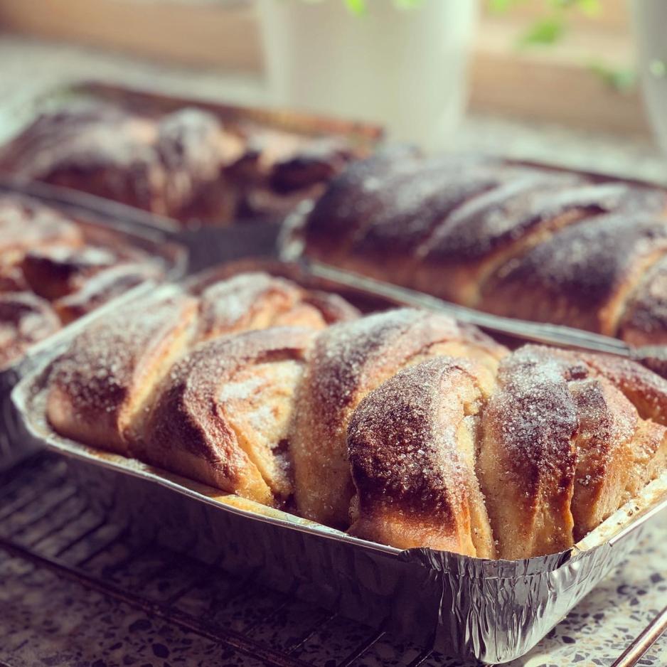 Et bilde av et bakverk.