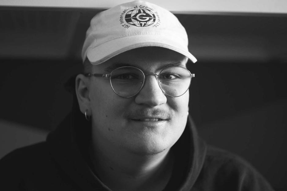 Portrett av Trygve Annar N&aelig;ss