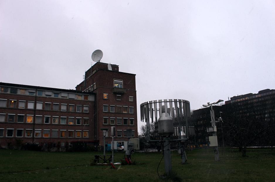 v&aelig;rstasjoner p&aring; Blindern