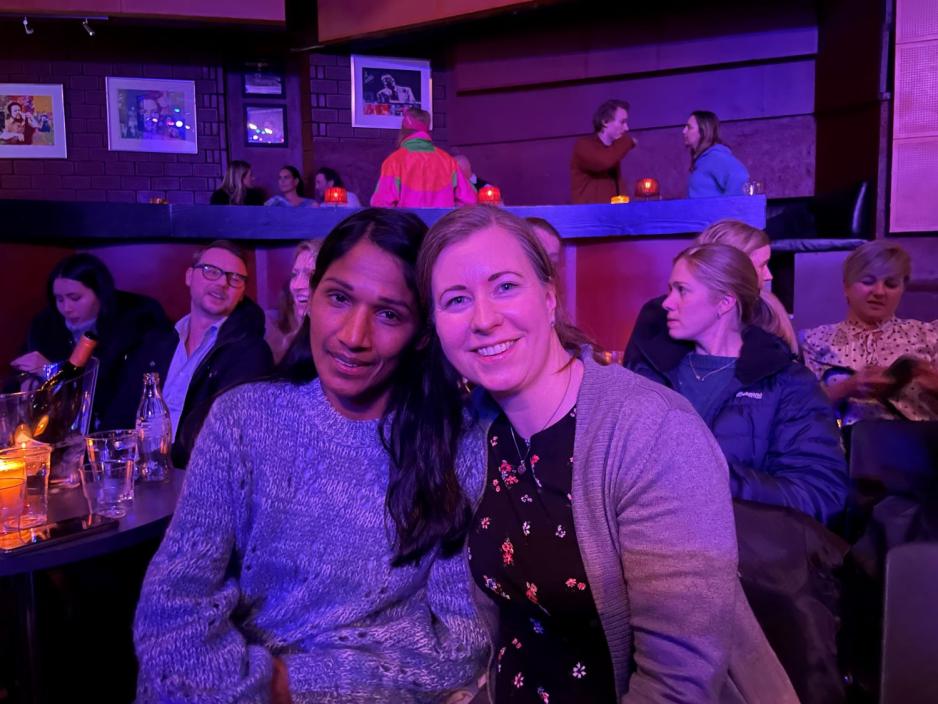 venninner p&aring; humordagene p&aring; cosmopolite