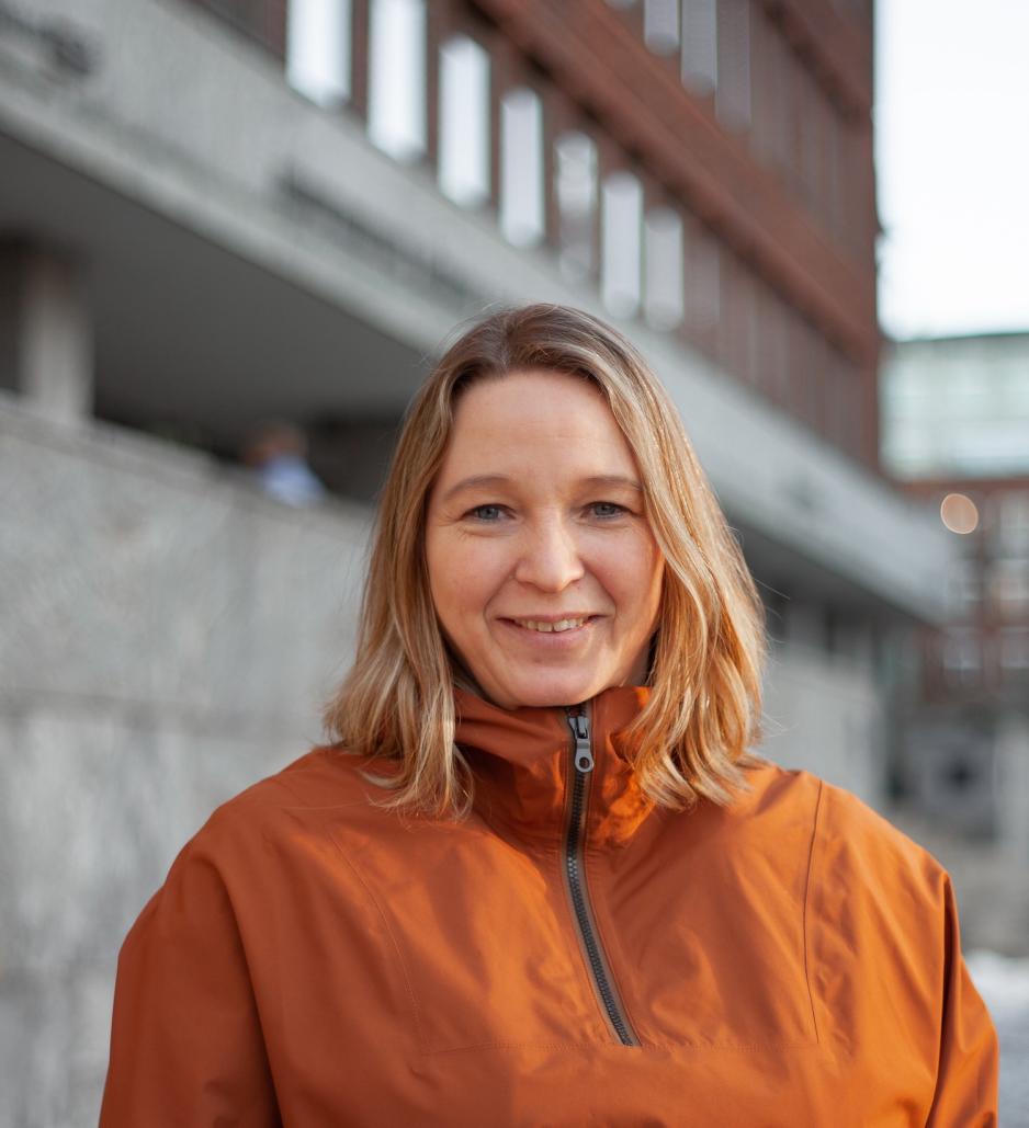 Yngvill Ofstad er b&aelig;rekraftsansvarlig i Bergans. 