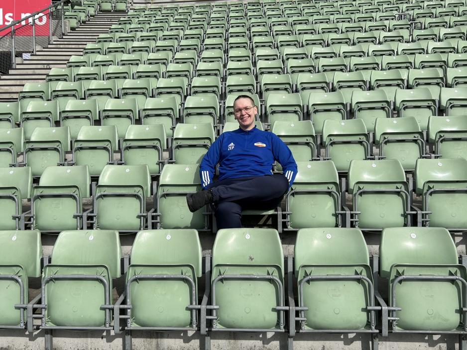 H&aring;ndballkeeper Zooey Perry p&aring; Bislett mars 2023 