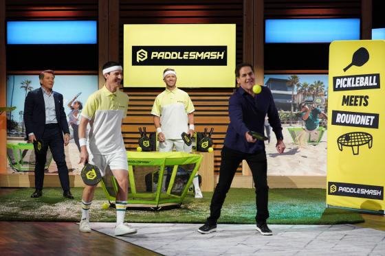 Paddlesmash oppfinnerene p&aring; Shark Tank 