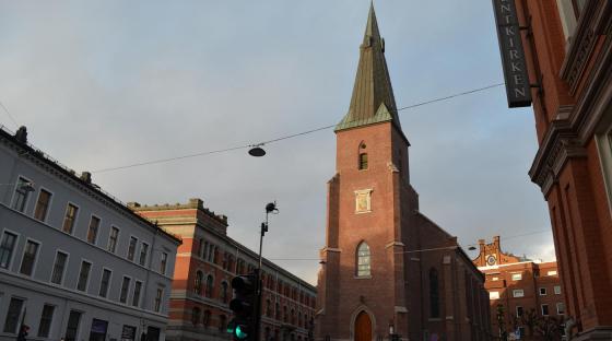 katolsk kirke i oslo sentrum