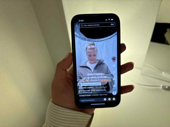 tiktok telefon bilde ola svenneby