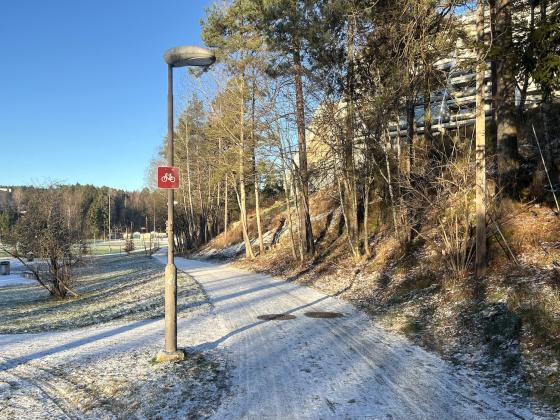 Tursti mot Gjeller&aring;sen like ved Stovnert&aring;rnet 