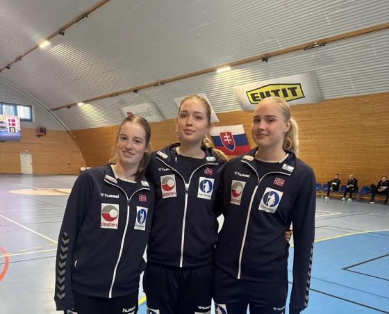 Oppsaljentene på landsslagssamling