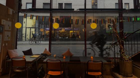 Sittehj&oslash;rne i Vega&acute;s  snackbar 