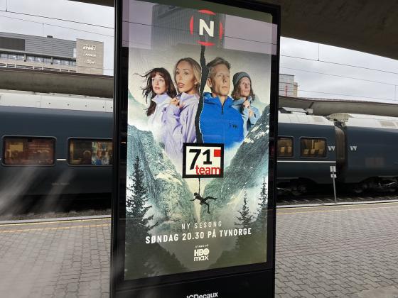 71 grader nord reklame
