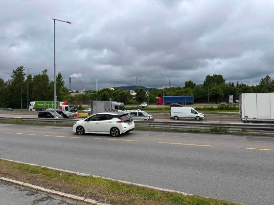 Trafikk p&aring; E6
