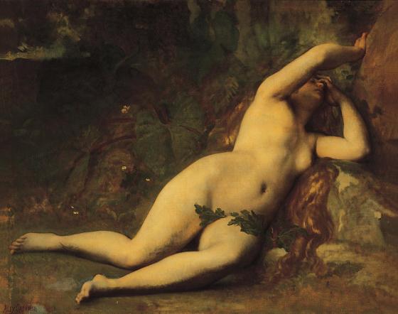 Cabanel, Eve apr&egrave;s la chute, 1863