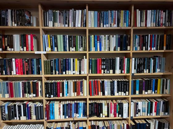 Bokhylle p&aring; Deichman Torshov