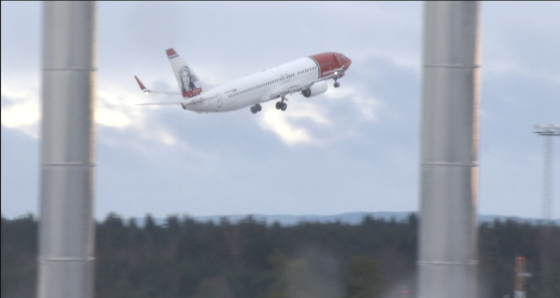 Flu som letter p&aring; Gardemoen