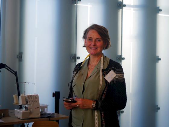 Mariann Munthe p&aring; Deichman Bj&oslash;rvika