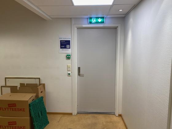 Bilde av den d&oslash;ren som piper