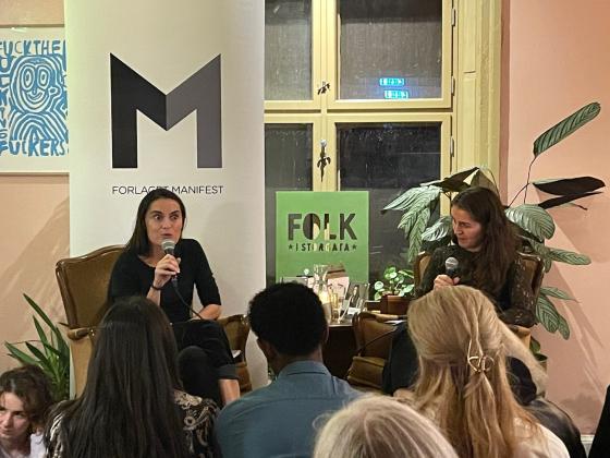 Ewa Sapieżyńska p&aring; scenen, intervju