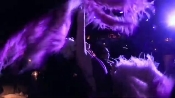 Kiki Ch&eacute;rie dansar p&aring; "The Burly Show - Live!"