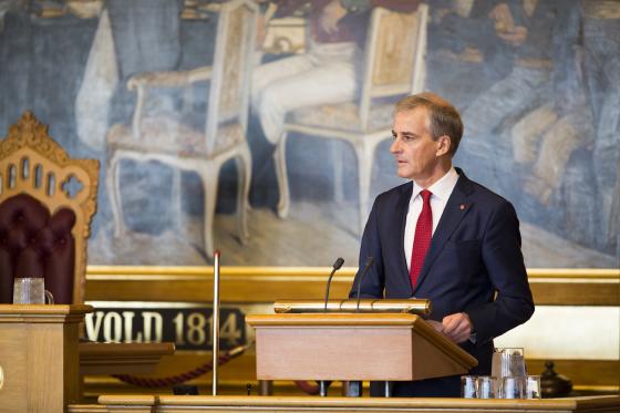 Jonas Gahr St&oslash;re