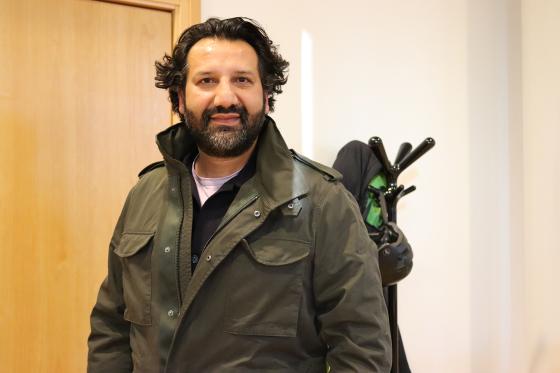 Kadafi Zaman p&aring; Deichman OUS rikshospitalet