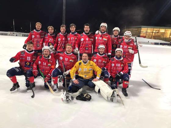 Konnerud Bandy lagbilde p&aring; Marienlyst