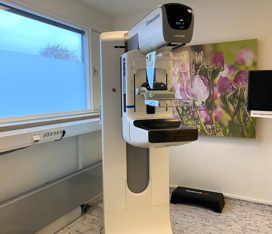 R&oslash;ntgenapparat til mammografi