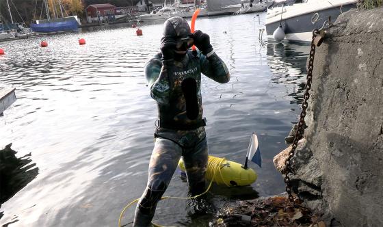 Martin Helseth i v&aring;tdrakt