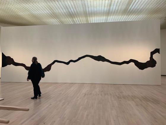 Kunstverk til Nganha p&aring; Henie Onstad Kunstsenter. 