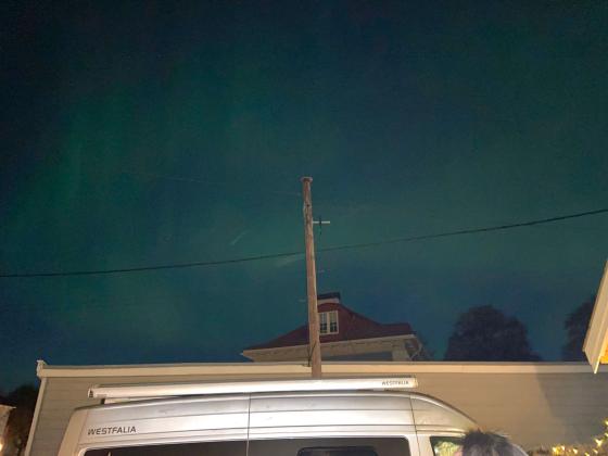 Nordlys p&aring; himmelen