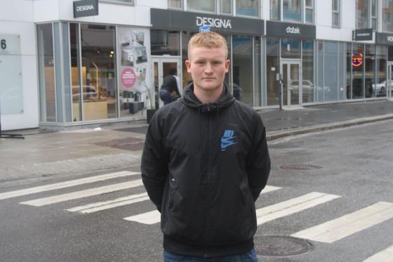 Preben Brockstedt p&aring; gata i Lillestr&oslash;m