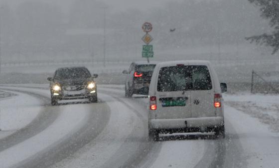 Illustrasjonsbilde av sn&oslash;v&aelig;r, Statens Vegvesen