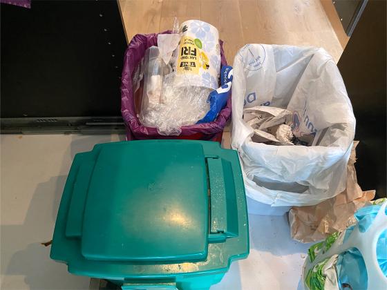 Bilde av kildesortering i hjemmet i Oslo