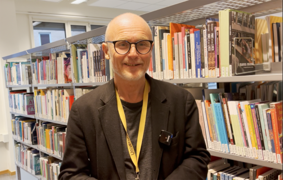 Biblioteksdirekt&oslash;r ved OsloMet, Lars Egeland 