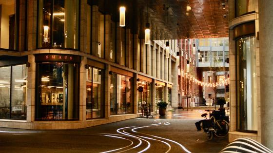 Lysinnstallasjoner i tullinkvartalet p&aring; tullinl&oslash;kka