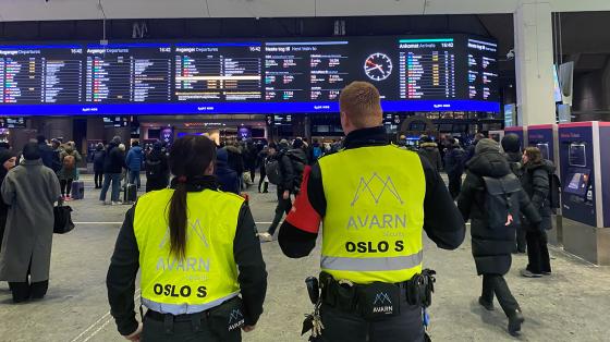 Vektere p&aring; Oslo S