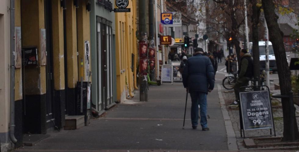 Eldre mann p&aring; Gr&oslash;nland