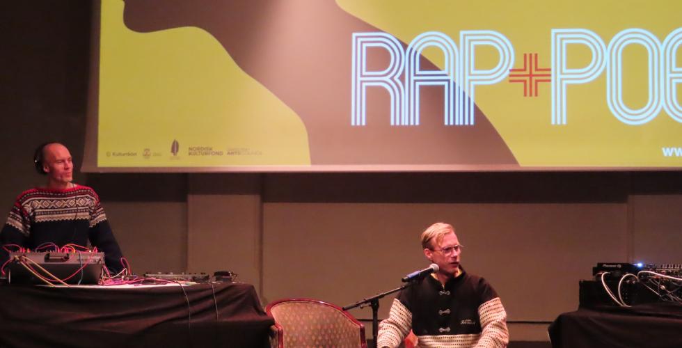 Droolian og Nils m/skils p&aring; scenen