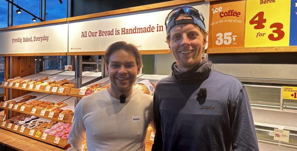 Initiativtakerne bak Bakers Running Club, Christoffer og Espen.