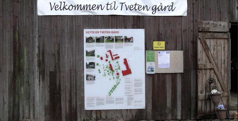 Oversiktskart over Tveten g&aring;rd i Alna bydel, i Oslo. Foto: Mathilde Bjerk