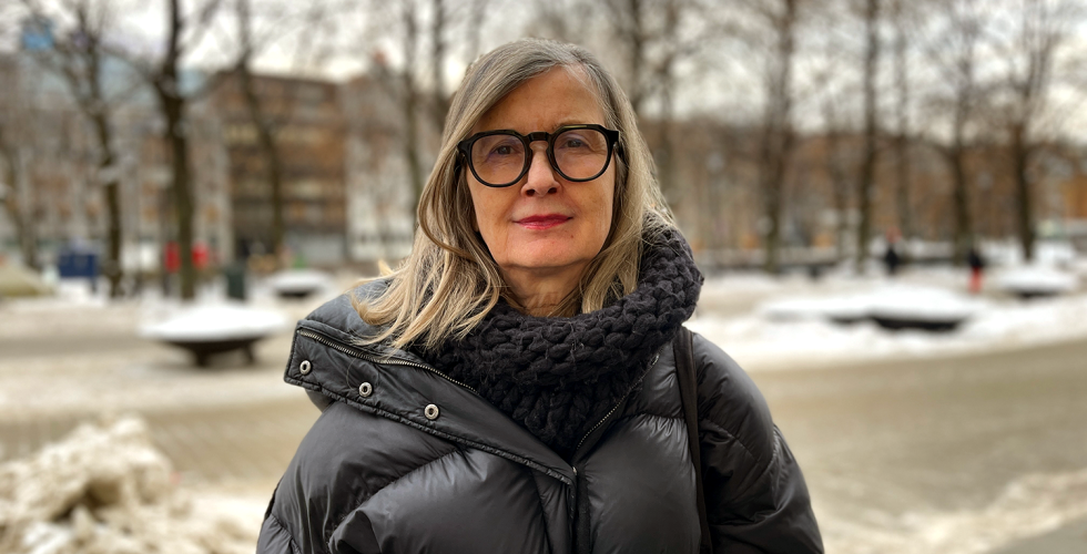 Gunn-Helen &Oslash;ye p&aring; Karl Johans Gate