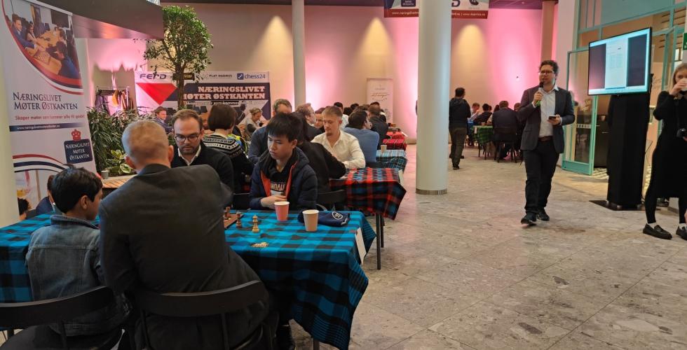 Parsjakkturnering p&aring; &oslash;kern portal