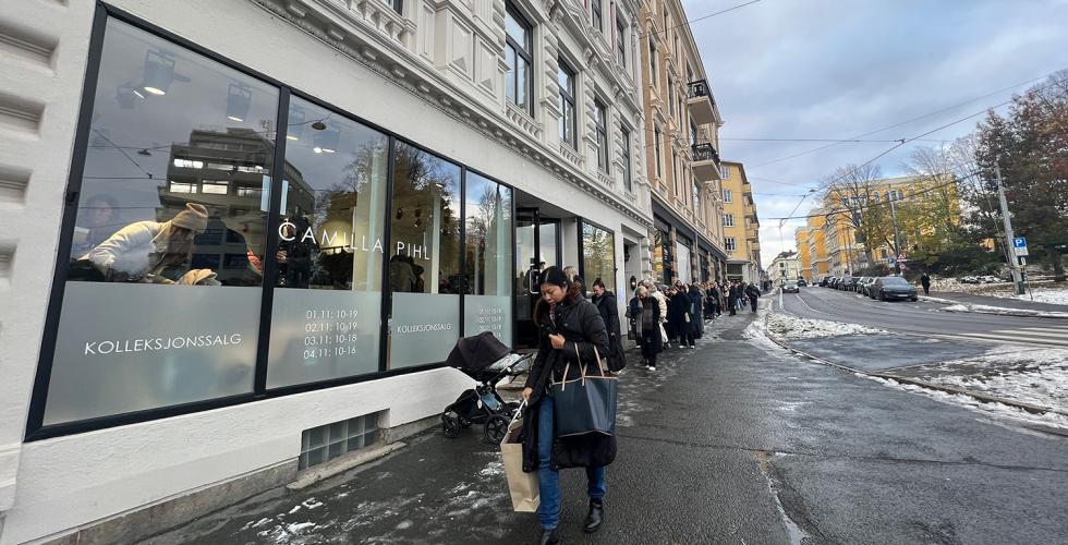 k&oslash; butikk salg mennesker
